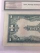 1923 $1 Legal Tender Fr 40 Star Note S/n Star4409d Pmg Au50 Net Large Size Notes photo 6