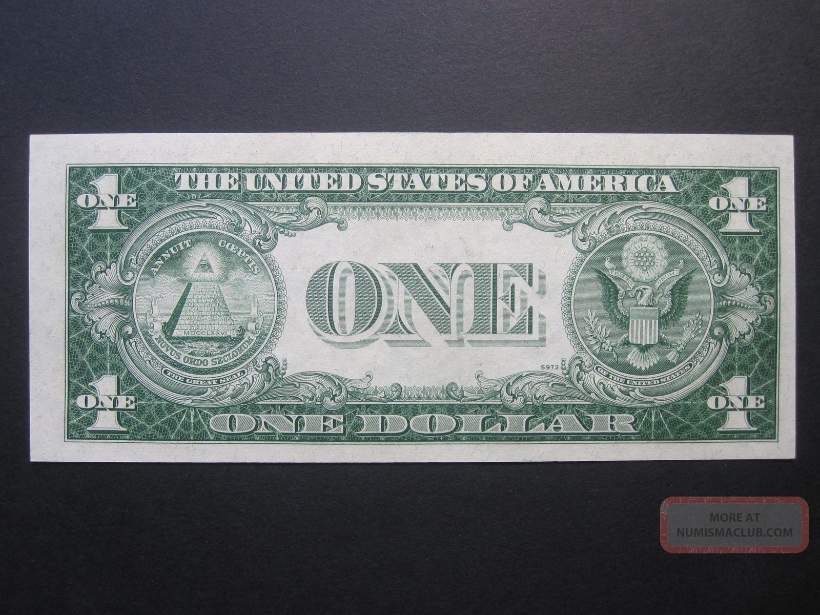 1935f $1 Silver Certificate Y I Block Crisp Old Paper Money Blue Seal