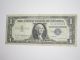 1957a $1 Silver Certificate Blue Seal,  Circulated Small Size Notes photo 1