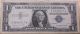 (3) One Dollar Silver Certificates 2 - 1957,  1957a,  1957b Small Size Notes photo 1