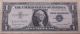 (3) One Dollar Silver Certificates 2 - 1957,  1957a,  1957b Small Size Notes photo 2