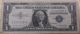 (3) One Dollar Silver Certificates 1 - 1957,  1957a,  1957b Small Size Notes photo 1