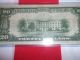 1934 Twenty Dollar Federal Reserve Note Circulated $20 Small Size Notes photo 1
