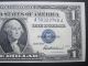 $1 1935f One Dollar Crisp Silver Certificate A - J Paper Money Blue Seal Bill Small Size Notes photo 1