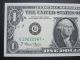 Scarce 2003 $1 Star Note Run 3 Replacement Us Currency Rare Us Paper Money Small Size Notes photo 3
