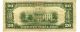 1929 $20 Twenty Dollar National Currency Frb Note Minneapolis Mn S/n I00666904a Small Size Notes photo 1