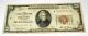 1929 $20 Twenty Dollar National Currency Frb Note Minneapolis Mn S/n I00666904a Small Size Notes photo 2