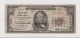 1929 National Currency Type I $50 Fifty Dollar Bill Bank Note San Fran Paper Money: US photo 2
