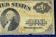 ((o^o))  1917 Large $1 One Dollar Red Seal Bill United States Note Fr 39 Large Size Notes photo 2