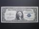 1935h $1 Star Note G Silver Certificate Old Vintage Us Currency Small Size Notes photo 1