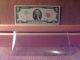 Series 1963 $2 Red Seal Two Dollar Jefferson United States Note Currency Bill Small Size Notes photo 4