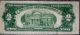 1953b $2 Red Seal Federal Reserve Us Two Dollar Note 3rd Print Shift Error 113 Paper Money: US photo 3