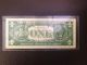1957 B One Dollar Silver Certificate Crisp Uncirculated Small Size Notes photo 3