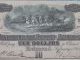 Civil War 1864 Confederate States Of America 10 Dollar Note Currency Paper Money Paper Money: US photo 9