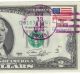Bu 1976 Cancelled Stamp $2 Bill C01633324a Bicentennial 1776 - 1976 Browns Millsnj Small Size Notes photo 1