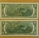 First Day Issue Two Dollar Bills 1976 Small Size Notes photo 1