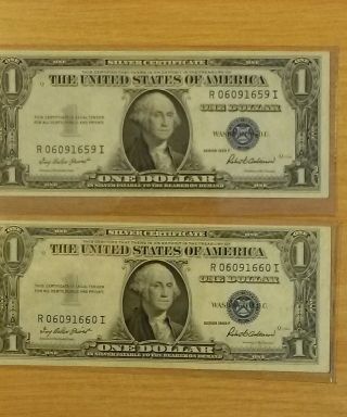 1935 One Dollar Silver Certificate photo