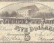 1863 $5 Dollar Bill Confederate States Currency Csa Civil War Note Paper Money Paper Money: US photo 1