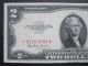 Series 1953 $2 Two Dollar Star Note Red Seal $2 Legal Tender Us Deuce Cash Money Small Size Notes photo 3