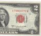 Very Crisp Red Seal 1953b Two Dollar Us Note A70918372a,  Old Paper Money Small Size Notes photo 2