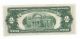 Very Crisp Red Seal 1953b Two Dollar Us Note A70918372a,  Old Paper Money Small Size Notes photo 3