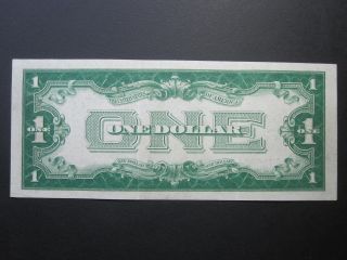 1928 $1 Silver Certificate Funny Back C - A Block Blue Seal Us Money photo