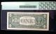 1969 - A $1 Error Federal Reserve Note 58 Ppq Paper Money: US photo 1
