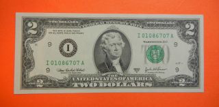 2 Dollars,  2003 Uncirculated Banknote,  United States photo