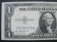 Uncirculated 1935e $1 Silver Certificate Blue Seal Yg Block Us Old Paper Money Small Size Notes photo 1
