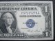 Uncirculated 1935e $1 Silver Certificate Blue Seal Yg Block Us Old Paper Money Small Size Notes photo 2