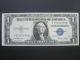 Uncirculated 1935e $1 Silver Certificate Blue Seal Yg Block Us Old Paper Money Small Size Notes photo 3