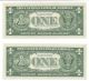 Two Near Consecutive Series 1957 B $1 Silver Certificates Choice Cu Small Size Notes photo 1
