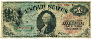 1869 Legal Tender $1.  00 Star photo