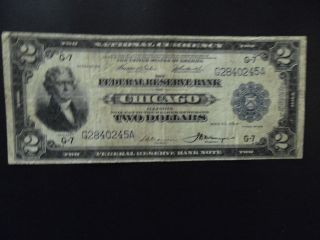 $2 1918 Chicago Frbn 