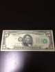 1969b $5 Misaligned Overprint Error Note Paper Money: US photo 3