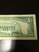 1969b $5 Misaligned Overprint Error Note Paper Money: US photo 6