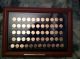 America 50 State Quarters + 6 United States Territory Quarters In Wood Frame Small Size Notes photo 7