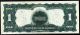 Cga 66 Opq 1899 $1 Silver Certificate Gem Uncirculated Large Size Notes photo 1
