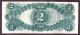 Us 1917 $2 Legal Tender Star Note Fr 60 Vf (- 509) Small Size Notes photo 1