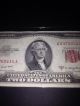 1953 B $2 Two Dollar Bill United States Old Paper Money.  Fr 1511 Small Size Notes photo 1