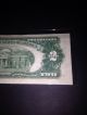 1953 B $2 Two Dollar Bill United States Old Paper Money.  Fr 1511 Small Size Notes photo 5