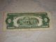 Old Paper Money 1928 G Two Dollar Red Seal. Small Size Notes photo 1