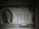 Old Paper Money - - - - - 1928 G Two Dollar Red Seal Crisp Gem Unc. Small Size Notes photo 1