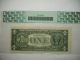 1977 $1 Error Note Pcgs 50 Misaligned Face Printing Paper Money: US photo 2