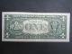 2009 $1 Frn Star Low Serial Number D 00051325 Small Size Notes photo 2