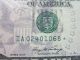2006 Frn $5.  00 Star Note Seal Shift Error Ia 02401068 Paper Money: US photo 1