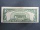 1928 F Usn $5.  00 Star Note Mis - Align Cutting Error Paper Money: US photo 3