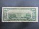 1950 D Frn $20.  00 Star Note Seal Shift Mis - Aligned Cut Error G 10460046 Paper Money: US photo 2
