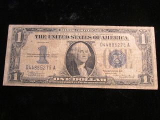1934 $1 Silver Certificate 