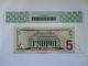 2006 $5 Fw Colorized Star Note Small Size Notes photo 1